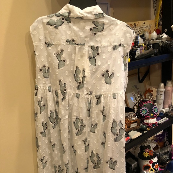 Cactus summer dress!!!!! The cutest!!! - Picture 3 of 5